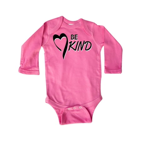 Inktastic Be Kind with Heart Ribbon in Black Text Gift Baby Boy or Baby Girl Long Sleeve Bodysuit
Inktastic Be Kind with Heart Ribbon in Black Text Gift Baby Boy or Baby Girl Long Sleeve Bodysuit