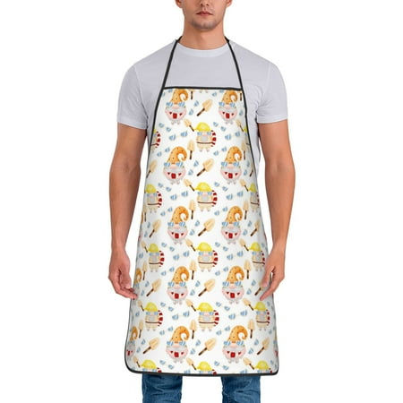 Jgfou Cute Gnome Summer Print Anti-fouling Apron for Men Women Waterproof Oil-Proof Kitchen Apron with Adjustable Straps Pocket and No-Pill No-Fade Fabric
Jgfou Cute Gnome Summer Print Anti-fouling Apron for Men Women Waterproof Oil-Proof Kitchen Apron with Adjustable Straps Pocket and No-Pill No-Fade Fabric