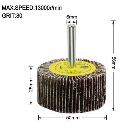 Suyin Sanding Flap Wheel Disc Abrasive Grinding Wheel Polishing Tools 6mm Shank
Suyin Sanding Flap Wheel Disc Abrasive Grinding Wheel Polishing Tools 6mm Shank
