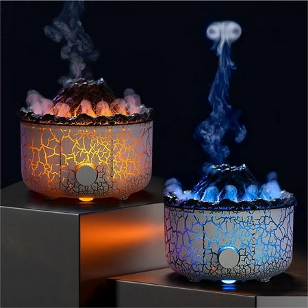 Rdeuod Small Humidifier Volcanic Lava Aromatherapy Machine Home Desktop Humidifier Flame Aromatherapy Machine,white
Rdeuod Small Humidifier Volcanic Lava Aromatherapy Machine Home Desktop Humidifier Flame Aromatherapy Machine,white