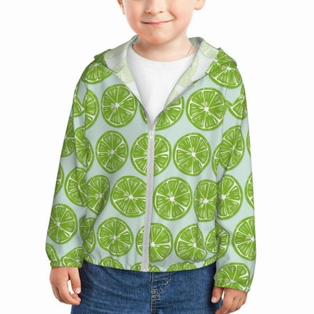 Lukts Green Lemon Slices Print Children s Long-Sleeved Sun Protection Clothing Hooded Sweatshirts for Boys and Girls Outdoor Sports-4 Years
Lukts Green Lemon Slices Print Children s Long-Sleeved Sun Protection Clothing Hooded Sweatshirts for Boys and Girls Outdoor Sports-4 Years