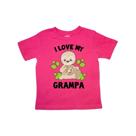 Inktastic Cute Sloth I Love My Grampa with Green Leaves Gift Toddler Boy or Toddler Girl T-Shirt
Inktastic Cute Sloth I Love My Grampa with Green Leaves Gift Toddler Boy or Toddler Girl T-Shirt