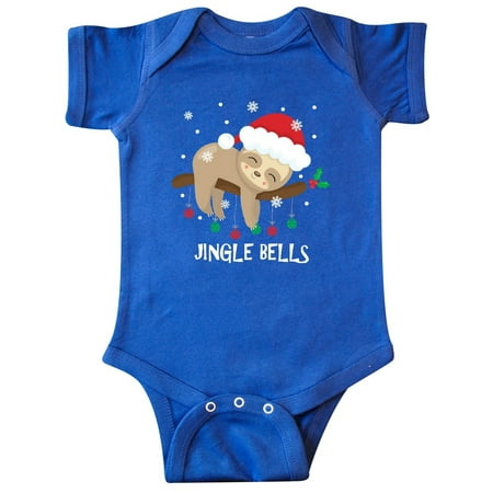 Inktastic Jingle Bells Sloth Gift Baby Boy or Baby Girl Bodysuit