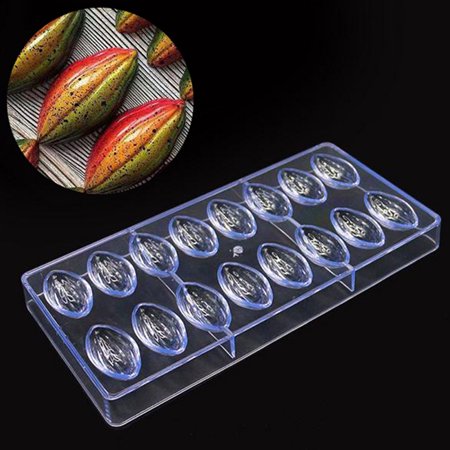 3D Chocolate Mold Polycarbonate Sphere Chocolate Tools Thick Cake Grade Mold
3D Chocolate Mold Polycarbonate Sphere Chocolate Tools Thick Cake Grade Mold
