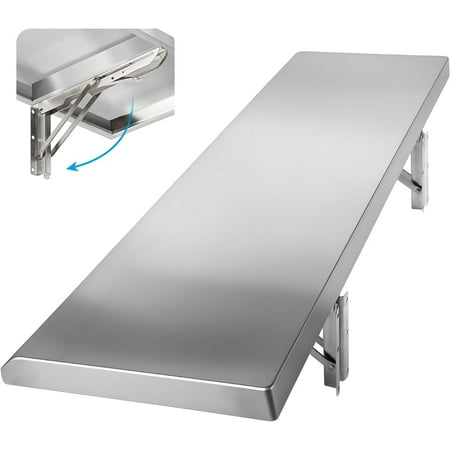 Folding Concession Shelf 36 x 12 Stainless Steel Drop Down Folding Serving Food Shelf Concession Stand Serving Shelf for Concession Windows
Folding Concession Shelf 36 x 12 Stainless Steel Drop Down Folding Serving Food Shelf Concession Stand Serving Shelf for Concession Windows