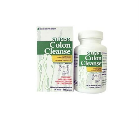 plus health colon cleanse caps super