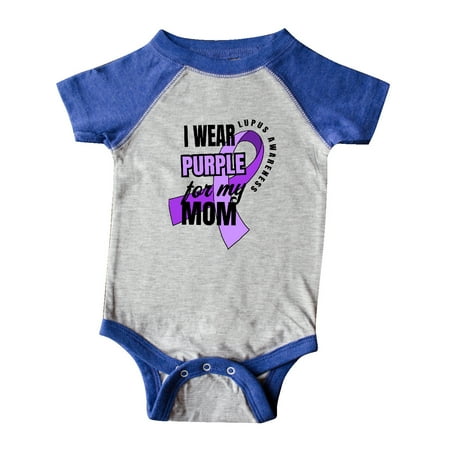 Inktastic I Wear Purple For My Mom Lupus Awareness Gift Baby Boy or Baby Girl Bodysuit
Inktastic I Wear Purple For My Mom Lupus Awareness Gift Baby Boy or Baby Girl Bodysuit