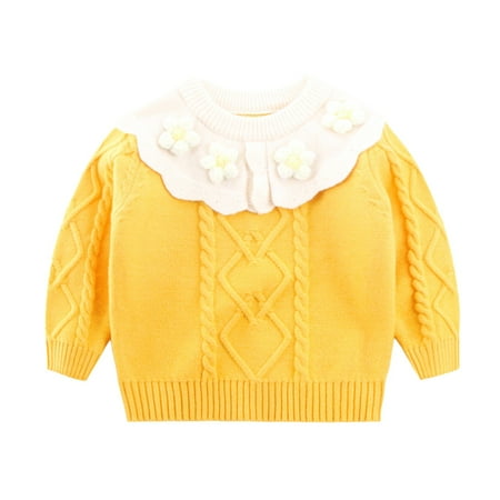 8QIDA Girls Sweaters Size 6T Toddler Boys Girls Winter Long Sleeve Flower Embroidery Ruffles Knit Sweater Warm Sweater for Children Clothes 3-4 Years
8QIDA Girls Sweaters Size 6T Toddler Boys Girls Winter Long Sleeve Flower Embroidery Ruffles Knit Sweater Warm Sweater for Children Clothes 3-4 Years