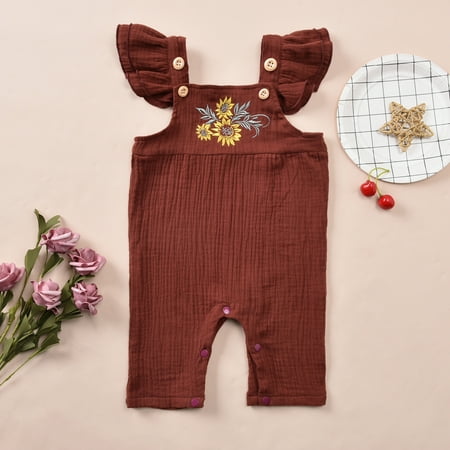 Leutsin Newborn Infant Baby Girl Clothes Cotton Linen Rompers Newborn Infant Baby Girls Sleeveless Embroidery Print Romper Jumpsuit
Leutsin Newborn Infant Baby Girl Clothes Cotton Linen Rompers Newborn Infant Baby Girls Sleeveless Embroidery Print Romper Jumpsuit