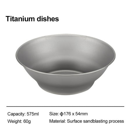 Outdoor tableware Simple titanium plate titanium bowl titanium plate picnic pure titanium portable tableware
Outdoor tableware Simple titanium plate titanium bowl titanium plate picnic pure titanium portable tableware