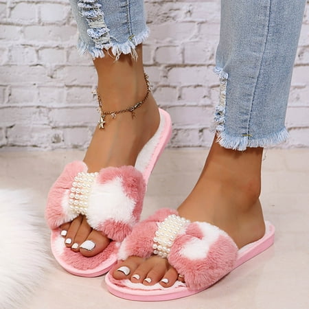 slippers women s fashion rhinestone plush shoes bowknot plush warm color-block slippers
slippers women s fashion rhinestone plush shoes bowknot plush warm color-block slippers
