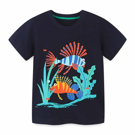 Summer Savings Clearance! Edvintorg 2-8Y Cartoon Print Baby Boys T Shirt For Summer Infant Boy T-Shirts Short Sleeves Kids Clothes Toddler Cotton Tops
Summer Savings Clearance! Edvintorg 2-8Y Cartoon Print Baby Boys T Shirt For Summer Infant Boy T-Shirts Short Sleeves Kids Clothes Toddler Cotton Tops
