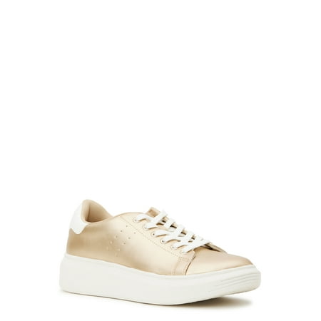 Time and Tru Women s Platform Sneaker