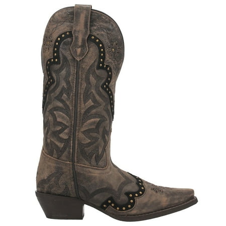 Laredo Womens Skyla Snip Toe Casual Boots Mid Calf Mid Heel 2-3