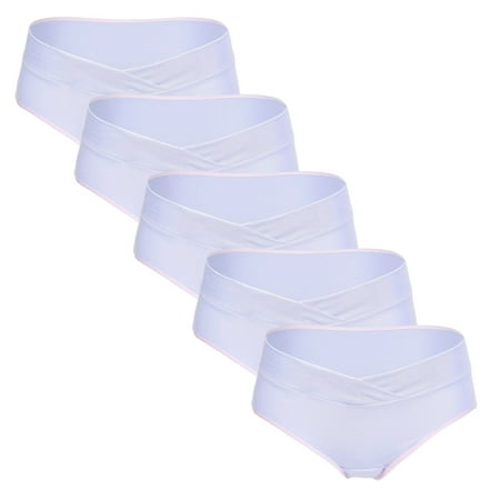 Dadaria Postpartum Underwear Women Low Waist Seamless V-Shaped Solid Color Briefs Maternity Panties White L Women
Dadaria Postpartum Underwear Women Low Waist Seamless V-Shaped Solid Color Briefs Maternity Panties White L Women