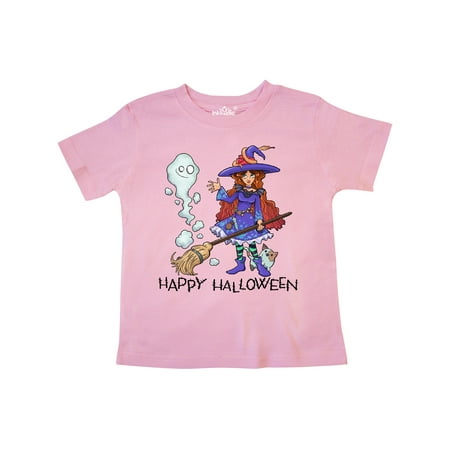Inktastic Happy Halloween Cute Witch with Patchwork Cat and Ghost Gift Toddler Boy or Toddler Girl T-Shirt
Inktastic Happy Halloween Cute Witch with Patchwork Cat and Ghost Gift Toddler Boy or Toddler Girl T-Shirt