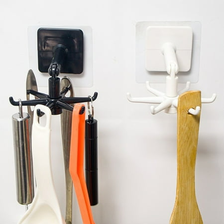Moseyys Kitchen Hook Strong Load-bearing No Punching Design Durable Moisture-proof Not Falling Kitchen Organizer Multifunctional 360-degree Rotatable Six-claw Spoon Hanger for Kitchen
Moseyys Kitchen Hook Strong Load-bearing No Punching Design Durable Moisture-proof Not Falling Kitchen Organizer Multifunctional 360-degree Rotatable Six-claw Spoon Hanger for Kitchen