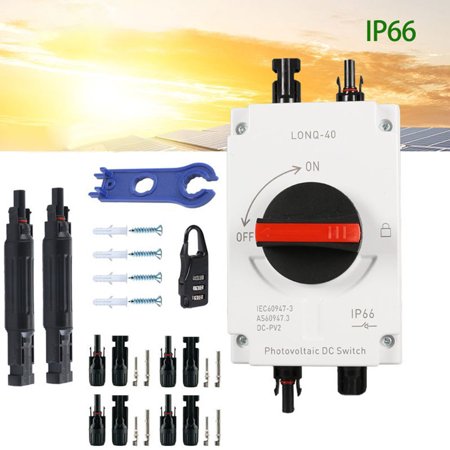 Goodhd Waterproof IP66 solar DC 1500V 40A photovoltaic isolator disconnector
Goodhd Waterproof IP66 solar DC 1500V 40A photovoltaic isolator disconnector