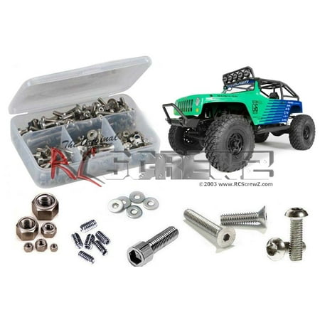 RCScrewZ Axial Wrangler G6 Falkon Stainless Steel Screw Kit axi019