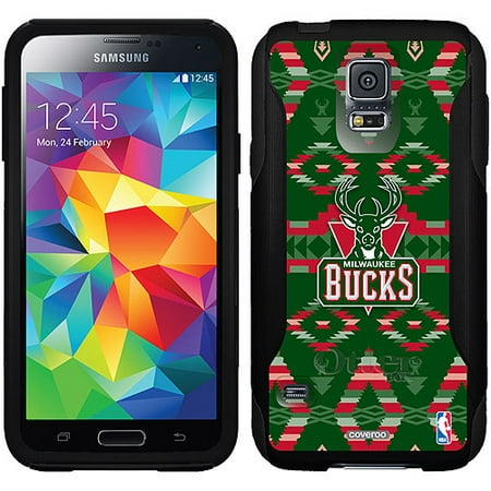 Milwaukee Bucks Tribal Print Design on OtterBox Commuter Series Case for Samsung Galaxy S5