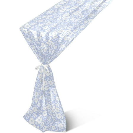 Hyjoy Table Runner Bright Blue Flowers Machine Washable Non-Slip Farmhouse Table Runners for Dinner Party Holidays Home Decor 13 x 90 Inch
Hyjoy Table Runner Bright Blue Flowers Machine Washable Non-Slip Farmhouse Table Runners for Dinner Party Holidays Home Decor 13 x 90 Inch
