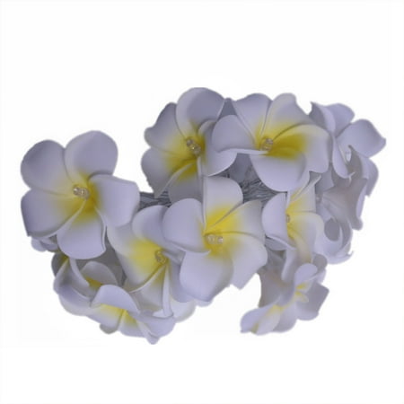 Frangipani String Light Artificial Plumeria Flower Fairy Lights Battery Operated LEDs String Night Lamp for Birthday Wedding Party Decor Yellow 10 Lights
Frangipani String Light Artificial Plumeria Flower Fairy Lights Battery Operated LEDs String Night Lamp for Birthday Wedding Party Decor Yellow 10 Lights