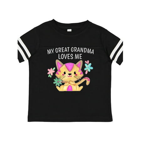 Inktastic My Great Grandma Loves Me with Cute Kitten and Flowers Gift Toddler Boy or Toddler Girl T-Shirt
Inktastic My Great Grandma Loves Me with Cute Kitten and Flowers Gift Toddler Boy or Toddler Girl T-Shirt
