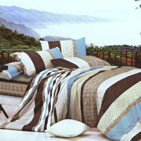 Wonderful Life Luxury 7PC Bed In A Bag Combo 300GSM (Queen Size)