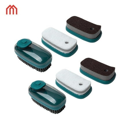 Htovila MIWUNA Soap Dispensing Palm Brush Scrubber with Soap Dispenser for Dishes Pot Pan Kitchen Sink Clothes Shoes Cleaning
Htovila MIWUNA Soap Dispensing Palm Brush Scrubber with Soap Dispenser for Dishes Pot Pan Kitchen Sink Clothes Shoes Cleaning