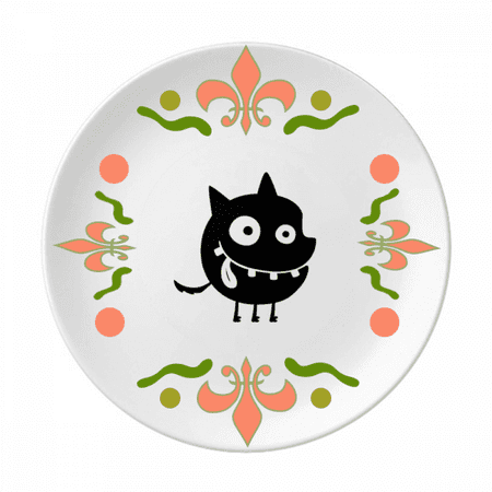 Universe And Alien Monster Flower Ceramics Plate Tableware Dinner Dish