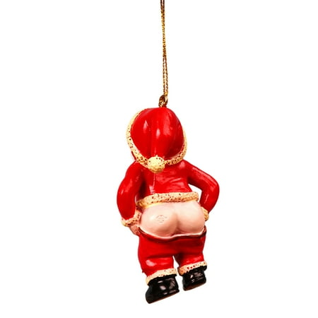 Santa Claus Leaky Butt Pendant Resin Christmas Tree Hanging Ornament Indoor Outdoor Christmas Holiday Home Decor
Santa Claus Leaky Butt Pendant Resin Christmas Tree Hanging Ornament Indoor Outdoor Christmas Holiday Home Decor