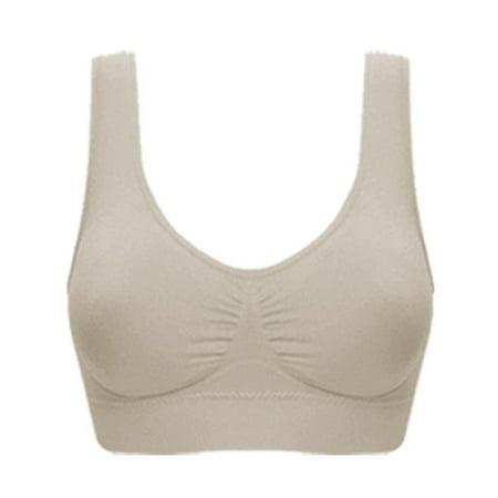 Women s Sports Bra Comfortable Wireless Underwear Breathable Seamless Yoga Bras M Skin Color
Women s Sports Bra Comfortable Wireless Underwear Breathable Seamless Yoga Bras M Skin Color