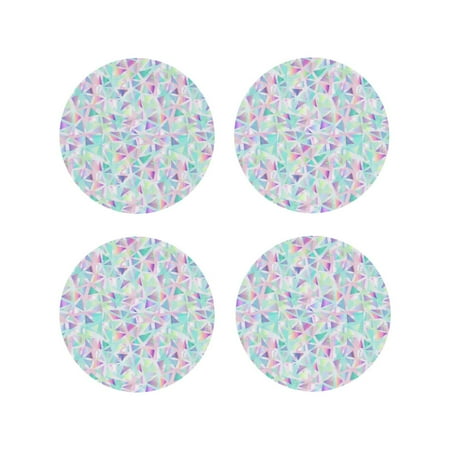 Honeii Sequins Print Leather Coaster Set of 4 Ideal for Safeguarding Your Furniture from Drinks Spills and Effortless Cleanup-Round Shape
Honeii Sequins Print Leather Coaster Set of 4 Ideal for Safeguarding Your Furniture from Drinks Spills and Effortless Cleanup-Round Shape