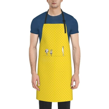 Lukts Adjustable Apron with 2 Pockets Chef Cooking Kitchen Restaurant Aprons for Women Men-Corn 3
Lukts Adjustable Apron with 2 Pockets Chef Cooking Kitchen Restaurant Aprons for Women Men-Corn 3