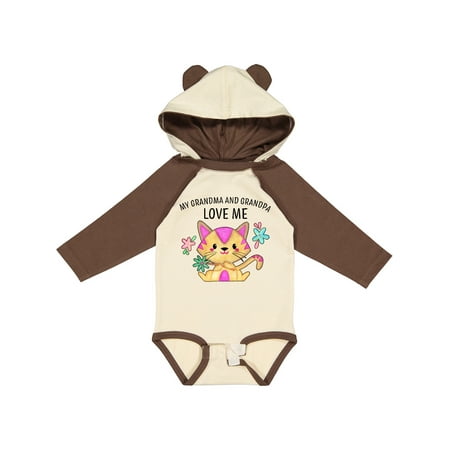 Inktastic My Grandma and Grandpa Love Me with Cute Kitten and Flowers Gift Baby Boy or Baby Girl Long Sleeve Bodysuit
Inktastic My Grandma and Grandpa Love Me with Cute Kitten and Flowers Gift Baby Boy or Baby Girl Long Sleeve Bodysuit