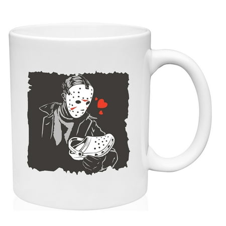 Jason Loves Crocs Mug Ceramic Coffee Mug Funny Gift Cup
Jason Loves Crocs Mug Ceramic Coffee Mug Funny Gift Cup