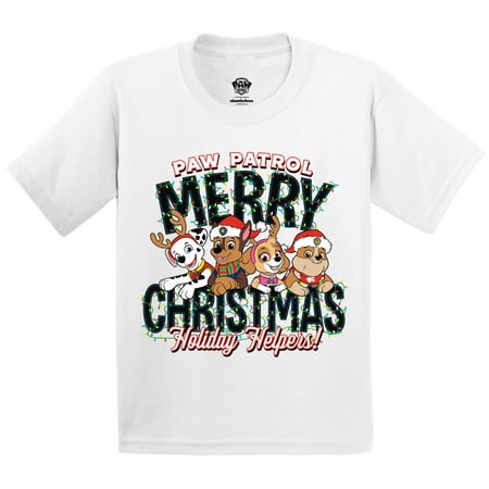 Paw Patrol Merry Christmas Shirt for Boys Girls Toddler - 3 4 5 Years Old - Holiday Helpers Paw Patrol Tee
Paw Patrol Merry Christmas Shirt for Boys Girls Toddler - 3 4 5 Years Old - Holiday Helpers Paw Patrol Tee