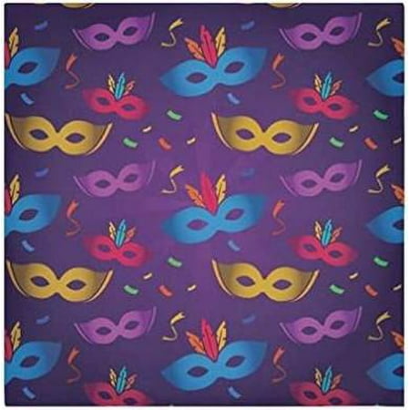 Hyjoy Mardi Gras Cloth Napkins 1 Pack Oversized Washable Reusable Polyester Dinner Table Napkins for Family Restaurant Party Decor 20 x 20 Inch
Hyjoy Mardi Gras Cloth Napkins 1 Pack Oversized Washable Reusable Polyester Dinner Table Napkins for Family Restaurant Party Decor 20 x 20 Inch