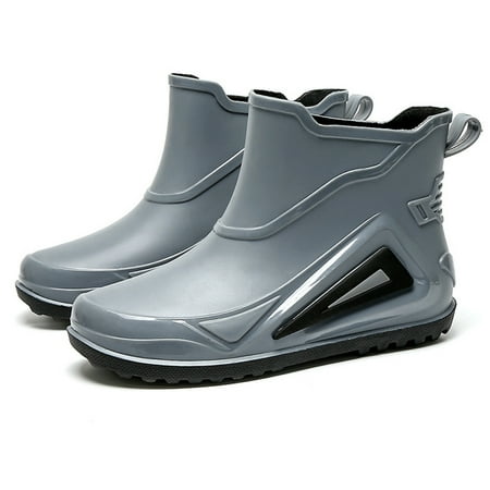 Men‘s Fashion Plain Color Plain Color Anti-skid Slip On Rainboots Waterproof Shoes
Men‘s Fashion Plain Color Plain Color Anti-skid Slip On Rainboots Waterproof Shoes
