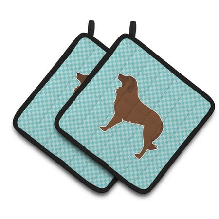 Carolines Treasures BB3731PTHD Portuguese Sheepdog Dog Checkerboard Blue Pair of Pot Holders 7.5HX7.5W multicolor
Carolines Treasures BB3731PTHD Portuguese Sheepdog Dog Checkerboard Blue Pair of Pot Holders 7.5HX7.5W multicolor