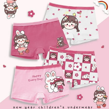 Hello Kitty Kids Panties Girls Cotton Breathable Flat Angle Summer Thin Kuromi Quad Shorts Head 9 To 12 Year Olds 4Pcs 1Set
Hello Kitty Kids Panties Girls Cotton Breathable Flat Angle Summer Thin Kuromi Quad Shorts Head 9 To 12 Year Olds 4Pcs 1Set
