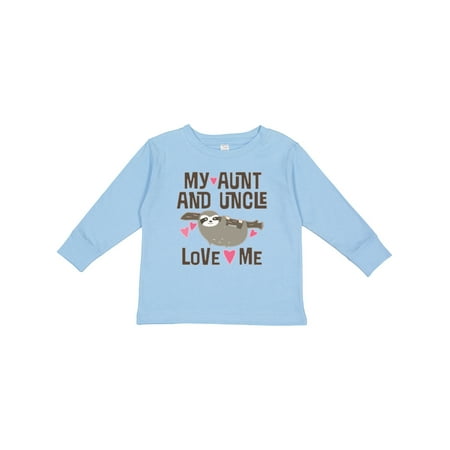 Inktastic My Aunt and Uncle Love Me Sloth Gift Toddler Toddler Girl Long Sleeve T-Shirt
Inktastic My Aunt and Uncle Love Me Sloth Gift Toddler Toddler Girl Long Sleeve T-Shirt