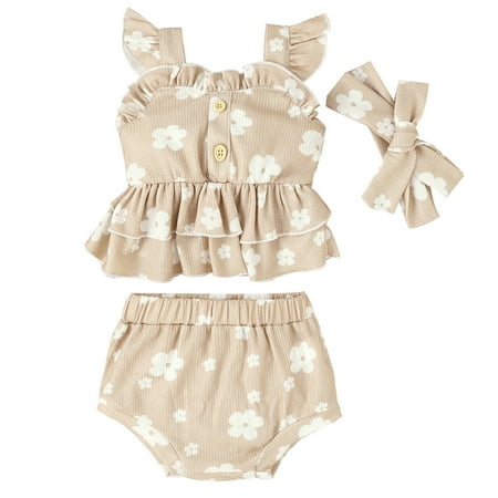 Summer Toddler Girls Fly Sleeve Floral Printed Tops Shorts Headbands 3PCS Outfits Set For Kids Clothes Baby Fashion Dailywear Child Clothing
Summer Toddler Girls Fly Sleeve Floral Printed Tops Shorts Headbands 3PCS Outfits Set For Kids Clothes Baby Fashion Dailywear Child Clothing