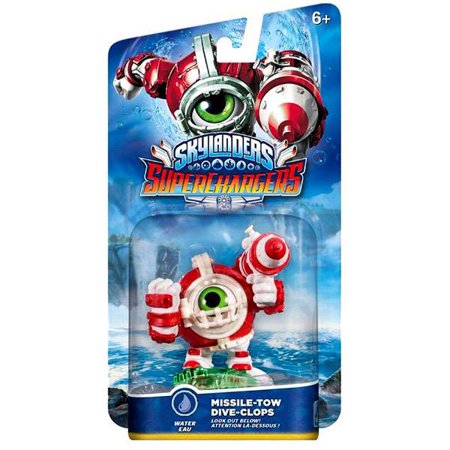 Skylanders SuperChargers Missile-Tow Dive-Clops Figure Pack