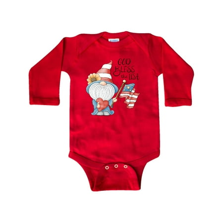 Inktastic God Bless the USA Gnome Gift Baby Boy or Baby Girl Long Sleeve Bodysuit
Inktastic God Bless the USA Gnome Gift Baby Boy or Baby Girl Long Sleeve Bodysuit