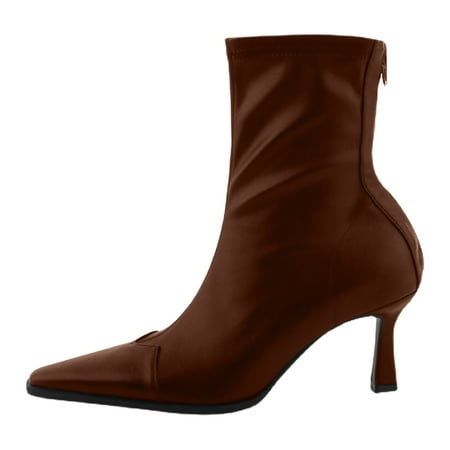 kpoplk Ankle Boots for Women Autumn and Winter Women Shoes Pointed Toe Stiletto Ankle Boots Stretch Cloth Short Tube Thin Socks (Brown 6.50)
kpoplk Ankle Boots for Women Autumn and Winter Women Shoes Pointed Toe Stiletto Ankle Boots Stretch Cloth Short Tube Thin Socks (Brown 6.50)