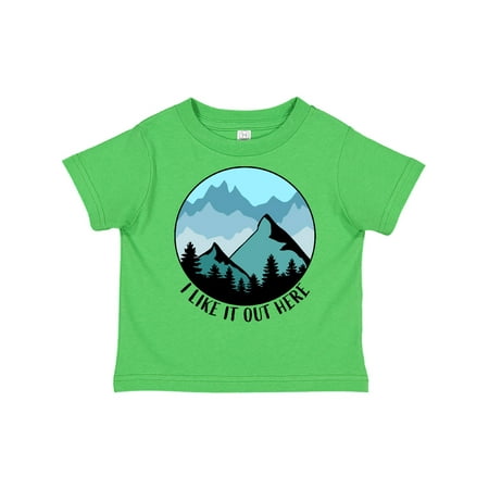Inktastic I Like It Out Here Mountains in Blue Gift Toddler Boy or Toddler Girl T-Shirt
Inktastic I Like It Out Here Mountains in Blue Gift Toddler Boy or Toddler Girl T-Shirt