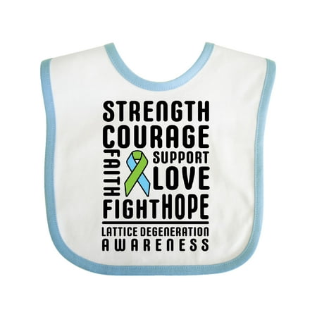 Inktastic Lattice Degeneration Strength Hope Support and Courage Gift Baby Boy or Baby Girl Bib
Inktastic Lattice Degeneration Strength Hope Support and Courage Gift Baby Boy or Baby Girl Bib