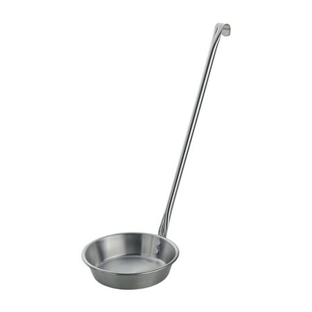 Long Handle Stainless Steel Round Meat Pie Spoon Non-Stick Fried Food Ladle Serving Spoon Kitchen (Silver)
Long Handle Stainless Steel Round Meat Pie Spoon Non-Stick Fried Food Ladle Serving Spoon Kitchen (Silver)