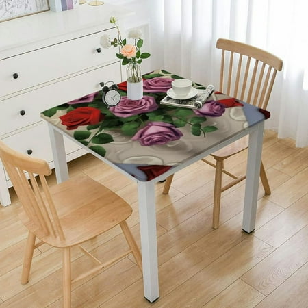 Waterproof Picnic Party Square Table Cloth Cover Decorations Square Tablecloth for Home Dining Room Kitchen Decor Red and purple roses Picture
Waterproof Picnic Party Square Table Cloth Cover Decorations Square Tablecloth for Home Dining Room Kitchen Decor Red and purple roses Picture